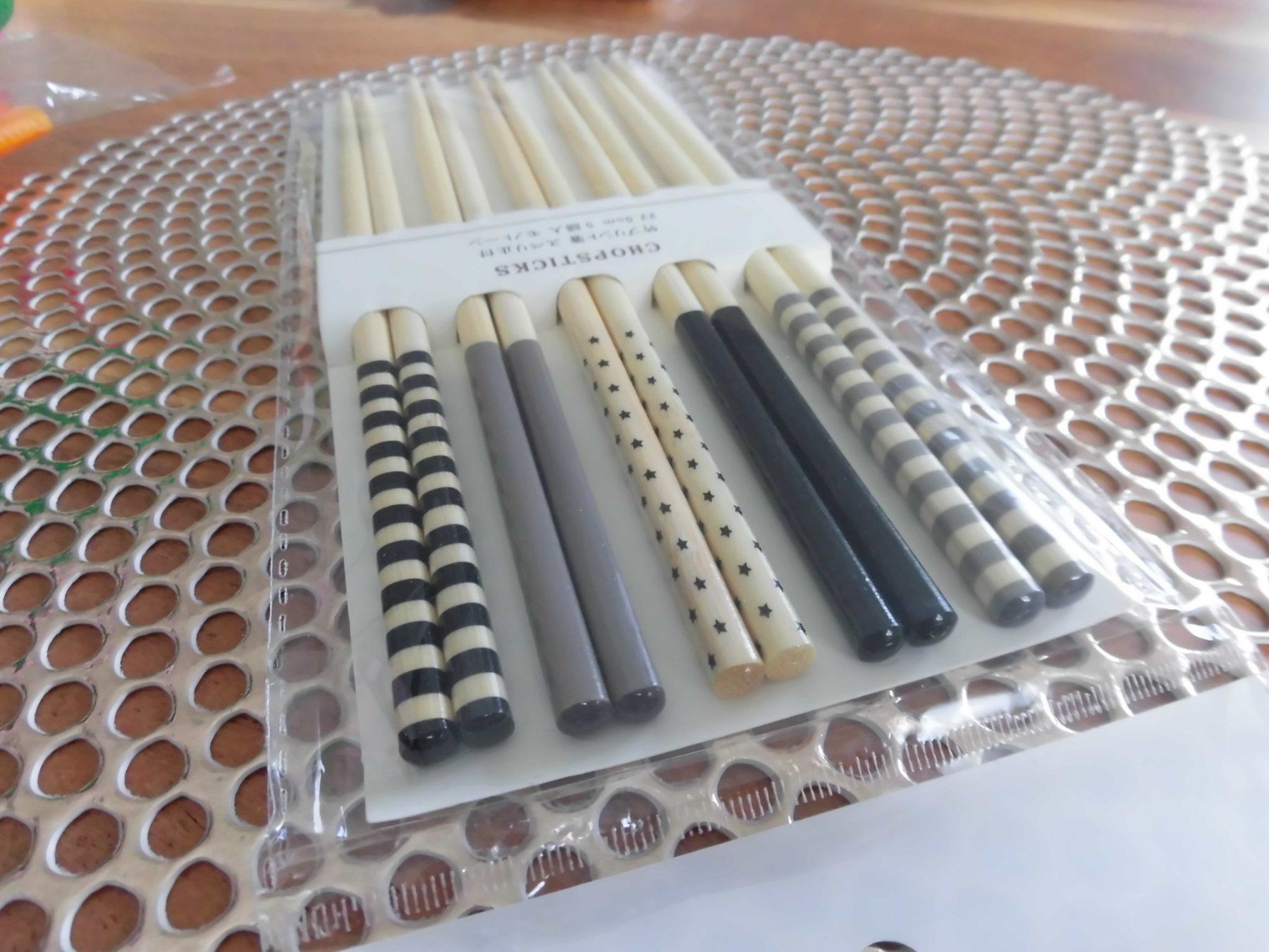 Set di posate: Bamboo CHOPSTICKS set/Stäbchen!! – Nuovo (secondo la descrizione) da Goldach venduto da mamakotzi 2