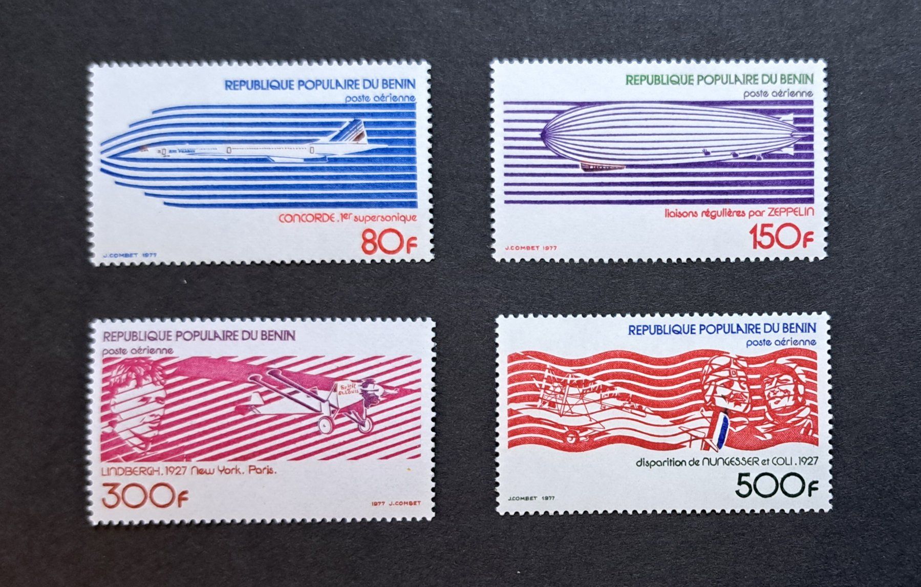 Tutti i francobolli: Benin Airmail Flugpost Serie 1977 postfrisch – Nuovo (secondo la descrizione) da Unterägeri venduto da PhilatelieStudiger