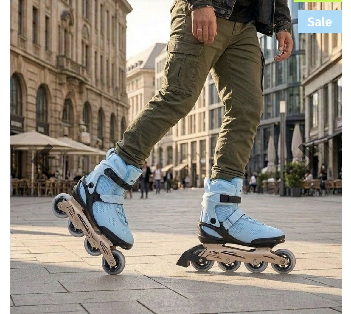 Inline-Skating & Rollschuhe: Inlineskates Grösse 45 Story hellblau – Gebraucht aus meggen von saleroliver 3