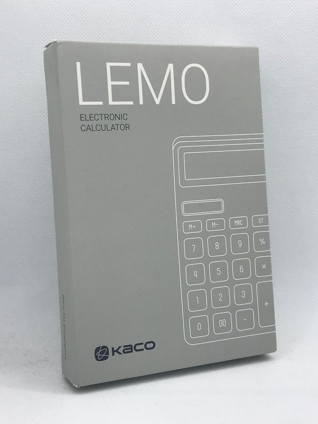 Calcolatrici tascabili: Tischrechner Kaco Lemo weiss Electronic Calculator – Nuovo e nell'imballaggio originale da Niederteufen venduto da mix18 6