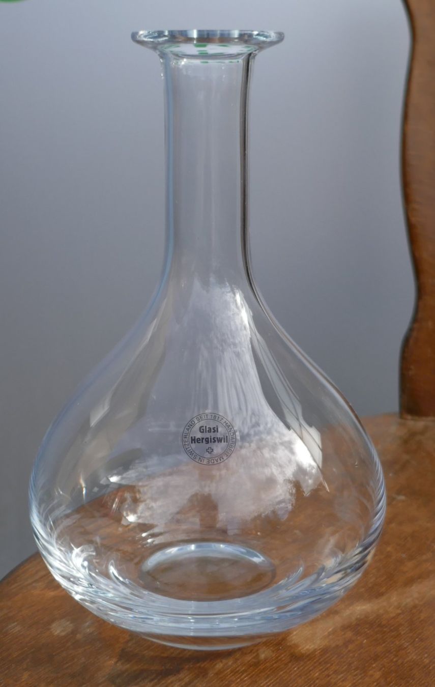 Glasi Hergiswil Carafes: Karaffe von Glasi Hergiswil – D'occasion à Zollikofen par Willmac 1