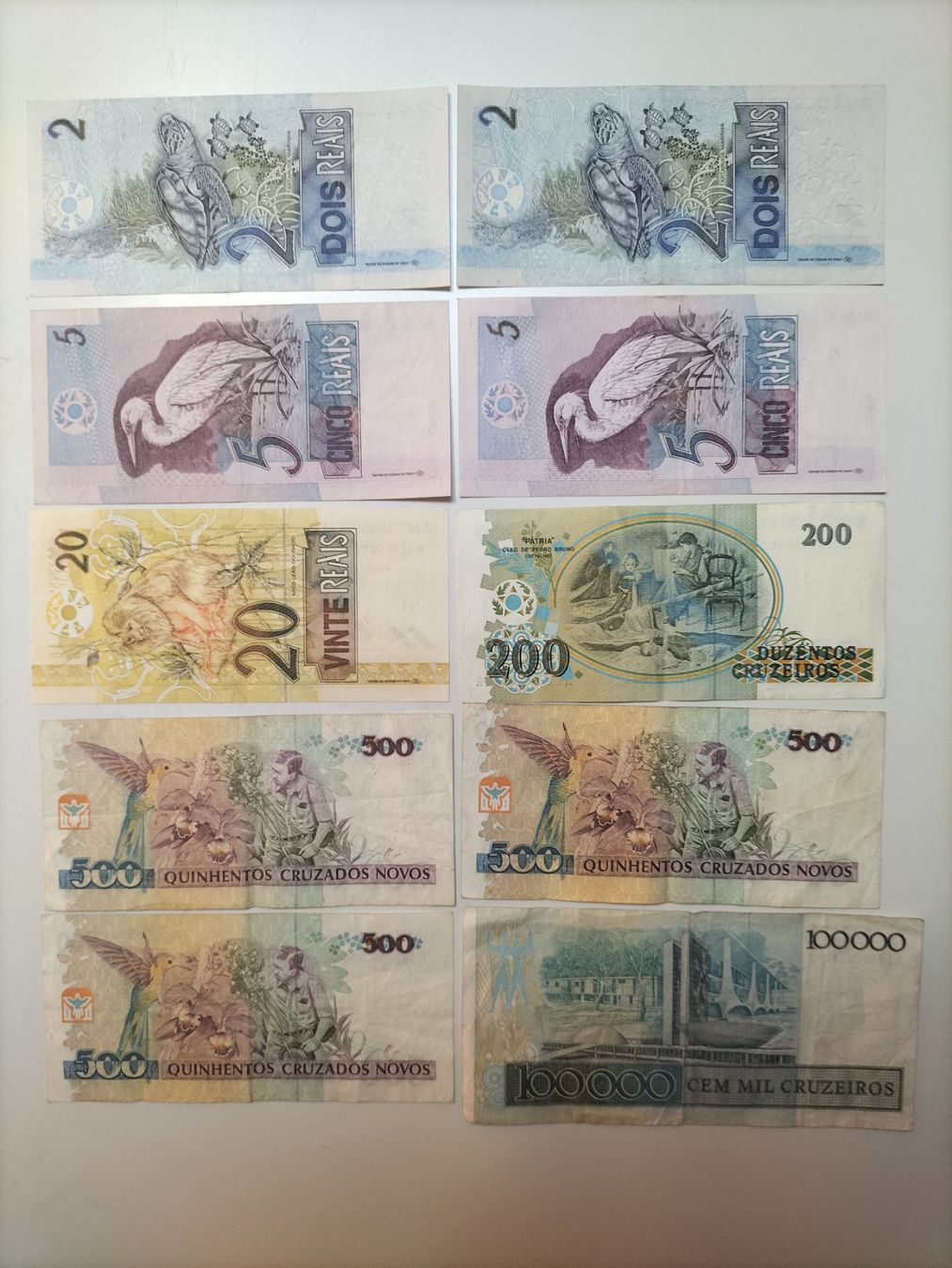 Banknoten: Brasilien - Banknotensammlung – Gebraucht aus Innerberg von simon30432 3