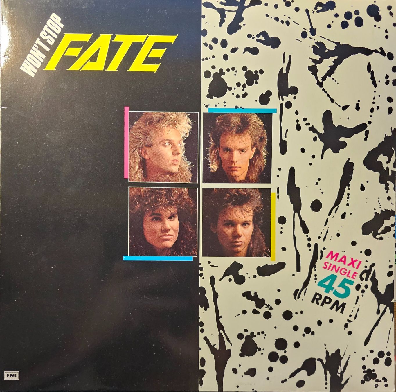 Vinyles: Fate ‎– Won't Stop – D'occasion à Wahlen b. Laufen par Cg10