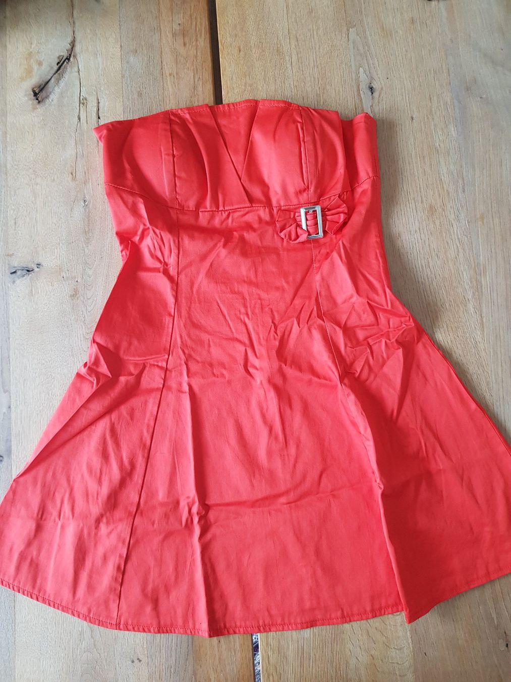 Kleider: Sommerkleid Röckli rot, Damen, Gr. S – Gebraucht aus Liestal von corneb