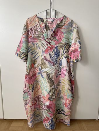 Gerry Weber Kleid, Gr. 40, Leinen, neuwertig!