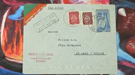 CL32 Enveloppe + Timbre Portugal 19xx