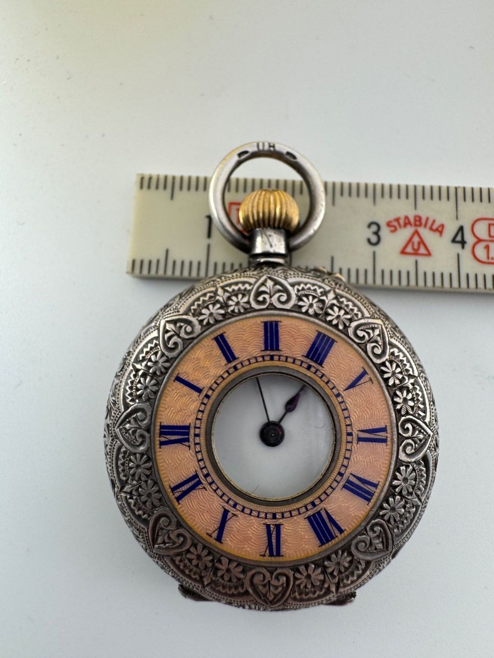 Uhren: Antike Taschenuhr, Silber, Handaufzug – Gebraucht aus Sachseln von BONATI01 3