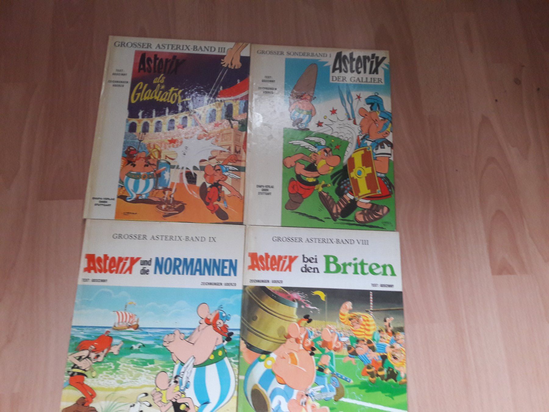 Fumetti: 4 Ältere Asterix Comics 1971 – Usato da Arni AG venduto da Belgarion 1
