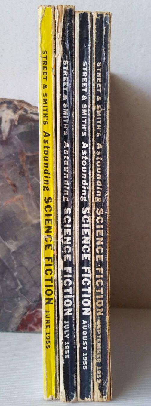 Bücher: 1955  4x Astounding SCIENCE FICTION – Gebraucht aus Oberriet SG von Krishna111 6