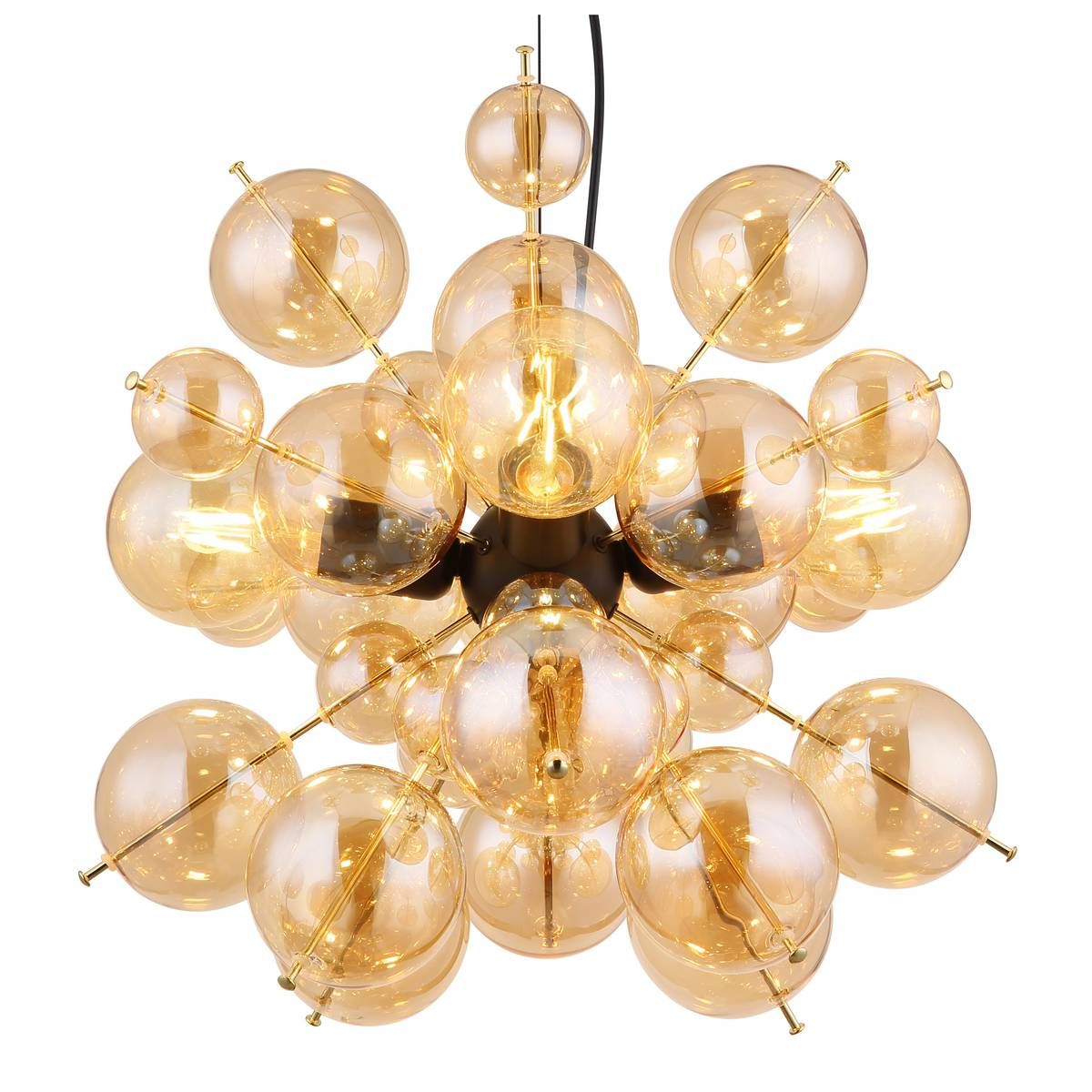 Lampadari & plafoniere: Pendelleuchte, Glaskugeln, 52 cm Ø – Nuovo (secondo la descrizione) da Kreuzlingen venduto da Smart-Light 4
