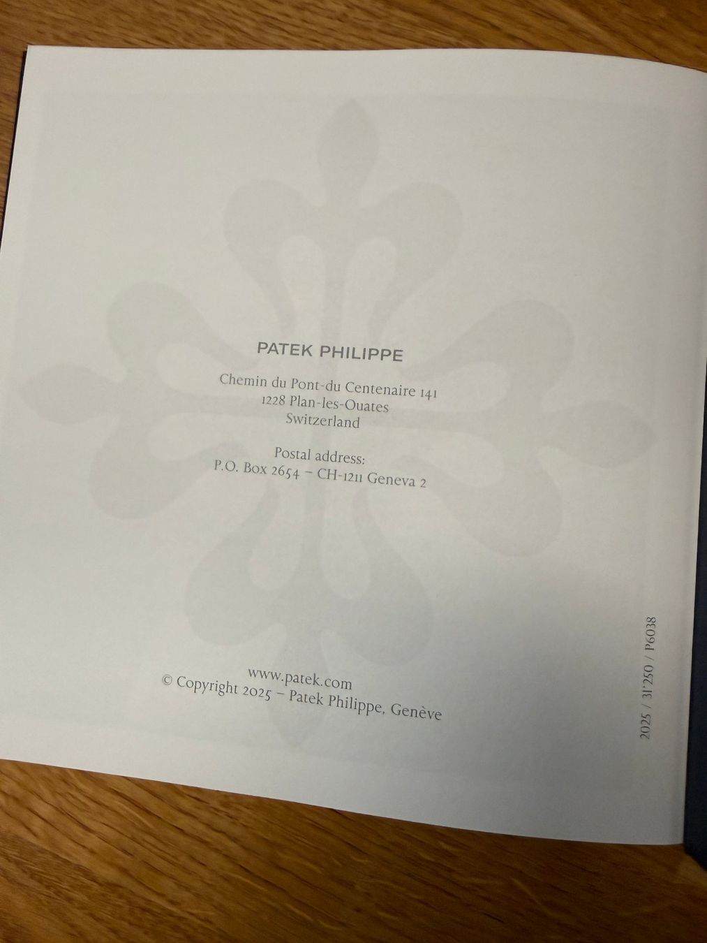 Libri: Patek Philippe Katalog Cubitus – Nuovo (secondo la descrizione) da Winkel venduto da Pagnell 3