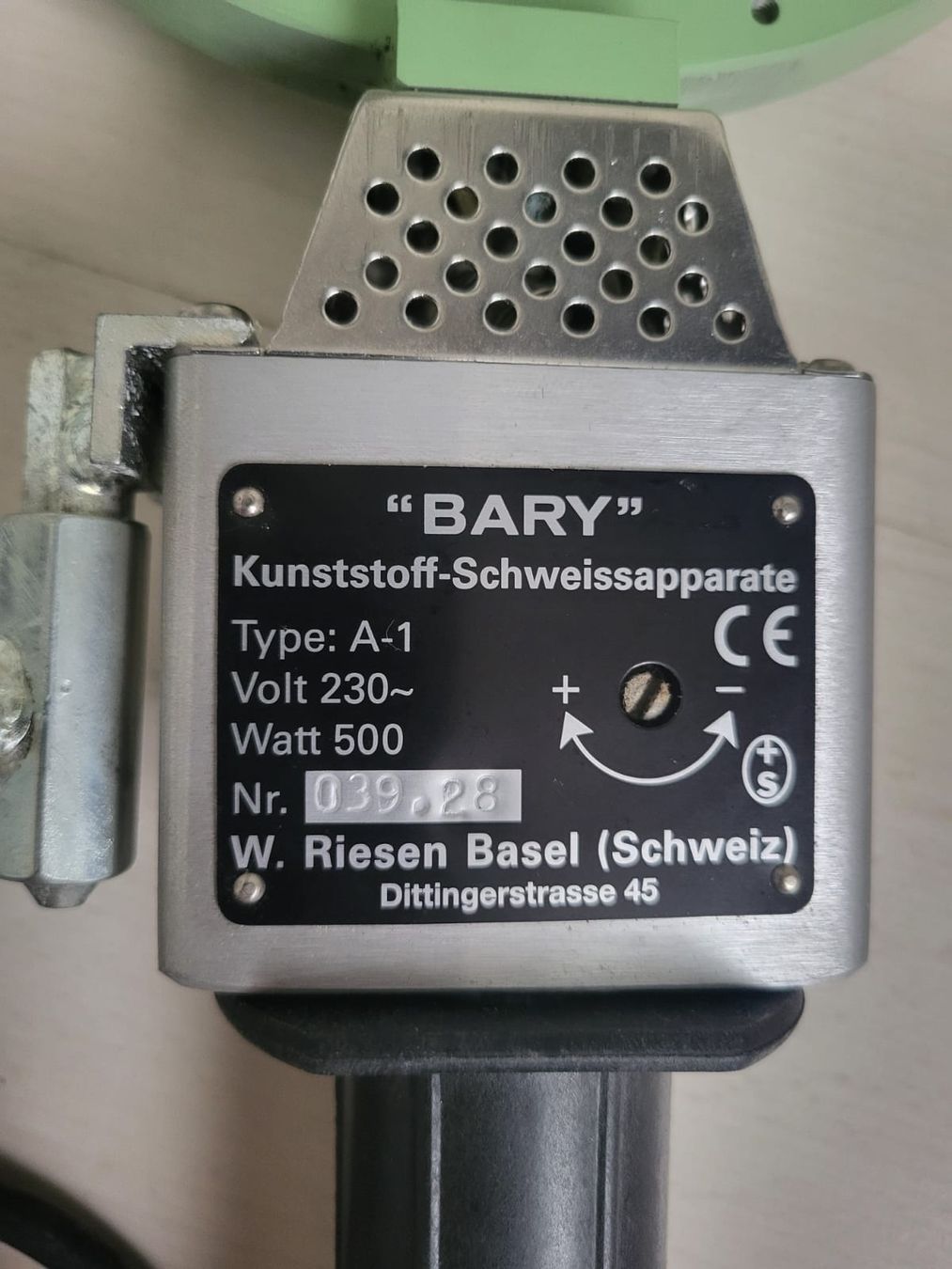 Postes à souder: Schweissspiegel BARY – D'occasion à Stüsslingen par polychrom65 1