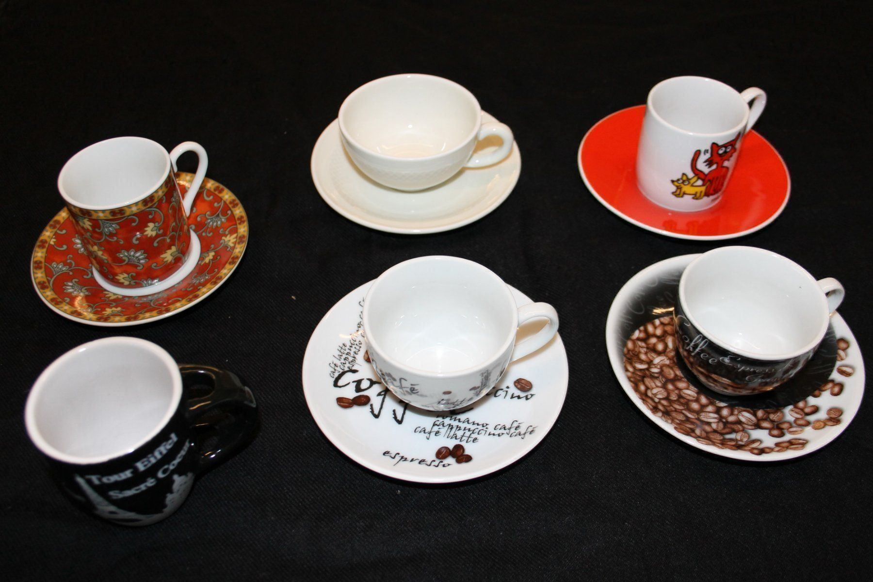 Tazze: 6 Espresso Tassen – Usato da Schaan venduto da antikes_und_kurioses