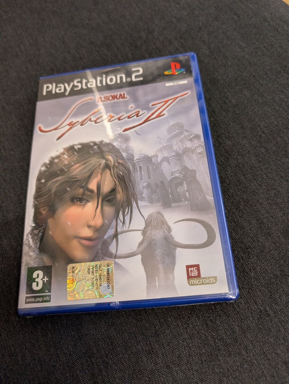 Giochi: Syberia II Sony playstation 2 SEALED – Nuovo e nell'imballaggio originale da Giubiasco venduto da Ticinerd