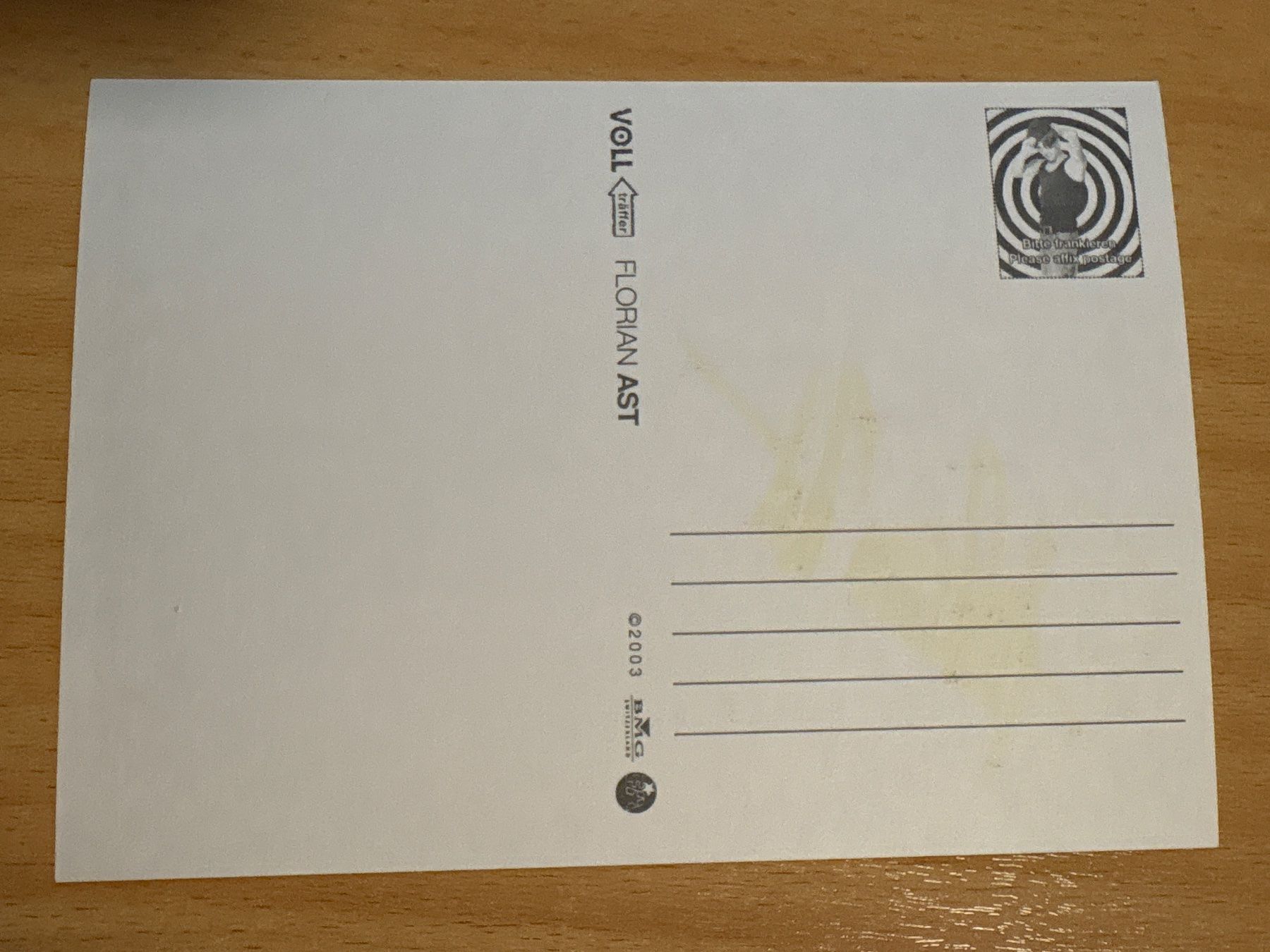 Autographes: Autogramm Florian Ast Vollträffer – D'occasion à Ibach par lisch3 3