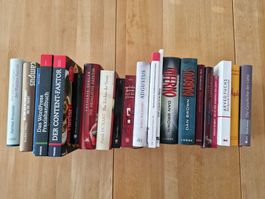 Bücherpaket: 21 Romane, Sach- und Fachbücher