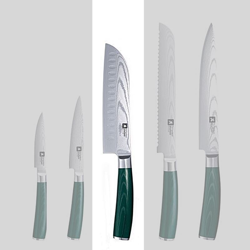 Küchenmesser: Amefa-Richardson Damast Santokumesser 7" – Neu und originalverpackt aus Wettingen von kochshop 1