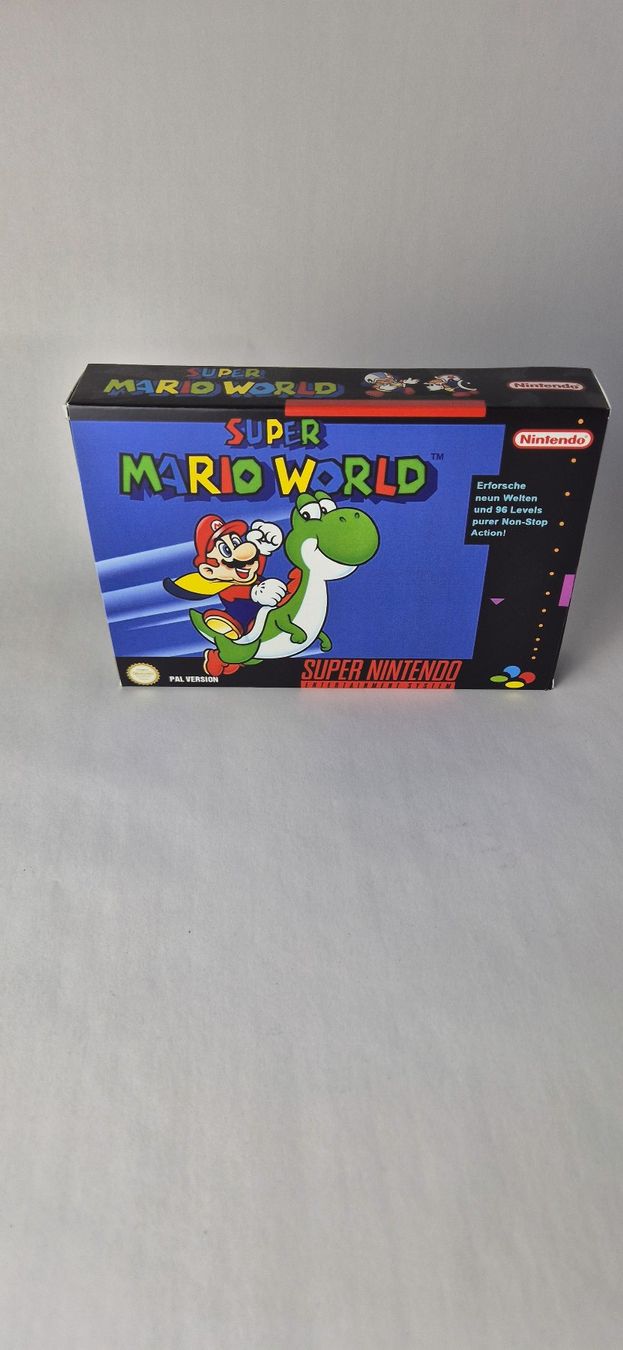 Nintendo Giochi: Super Mario World SNES + Anleitung – Usato da Dübendorf venduto da r3leaser 4
