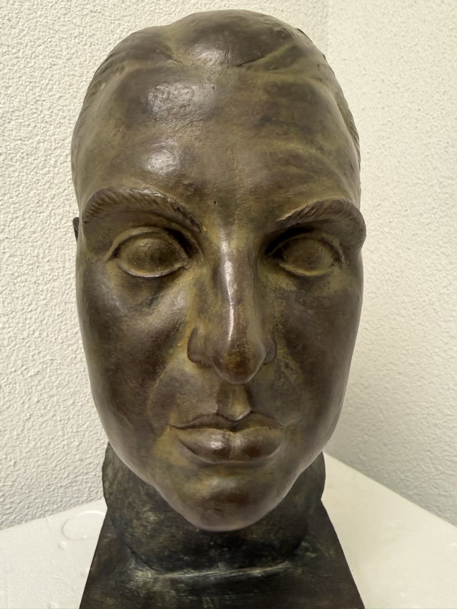 Skulpturen & Statuen: Bronzebüste - Büste Bronze Bronze Figur – Gebraucht aus Goldach von Messerguru 5