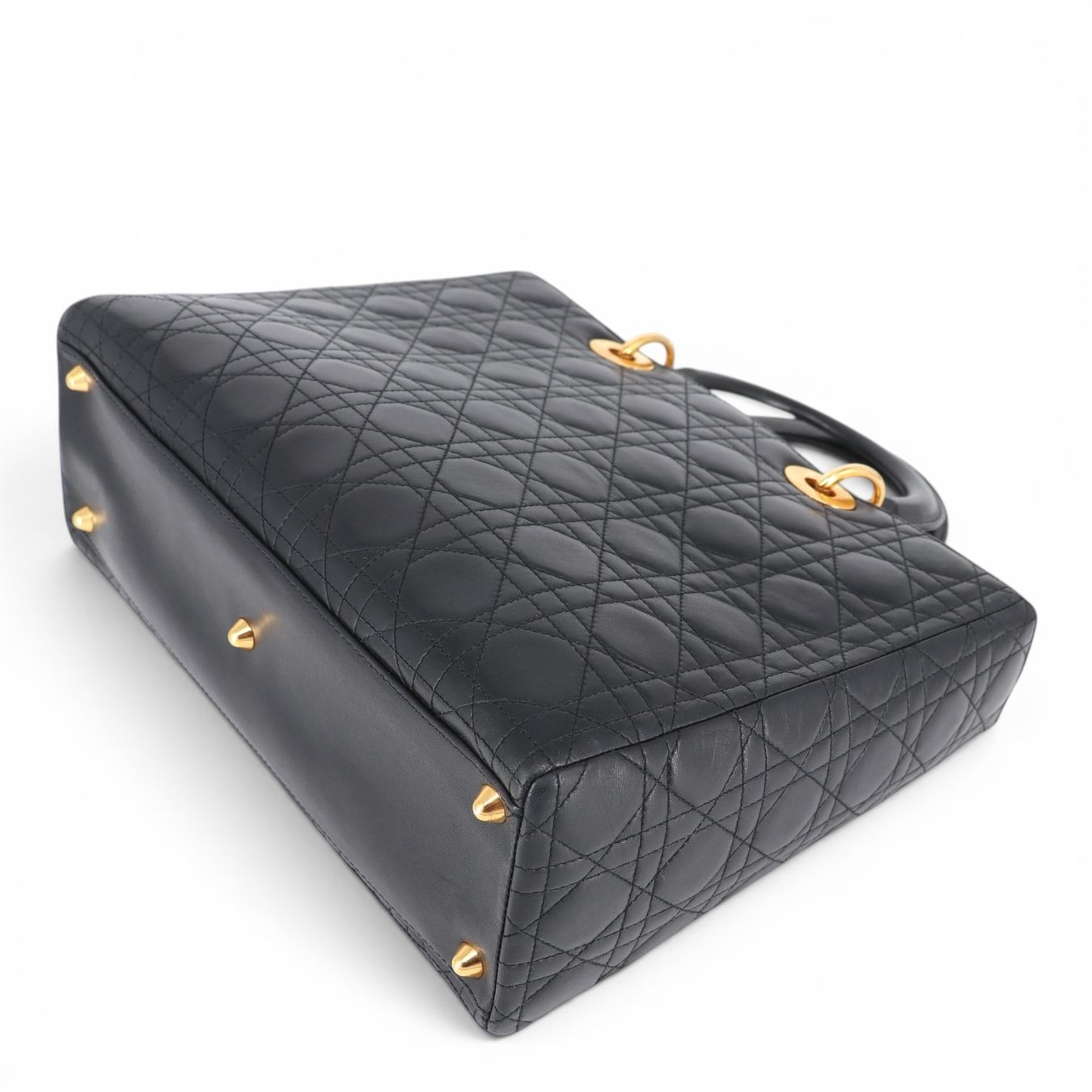 Dior Borse da donna: Dior Lady Dior Large schwarz GHW – Usato da Binningen venduto da Designerlabels 9