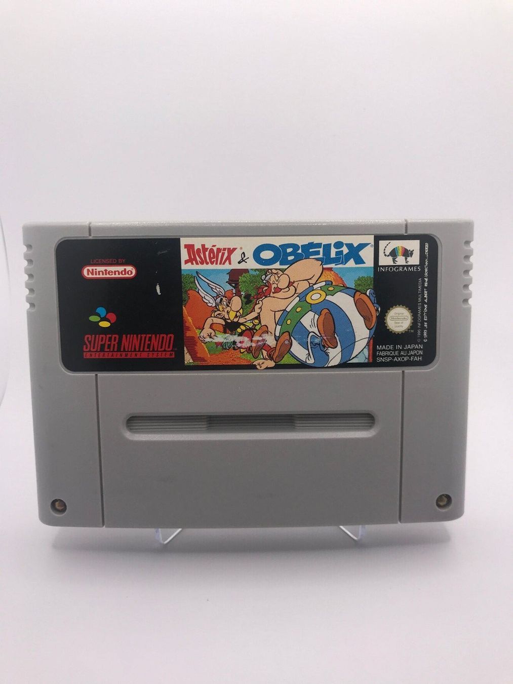 Spiele: SNES - Asterix & Obelix ( mit Anleitung ) – Gebraucht aus Allschwil von Bullach 1