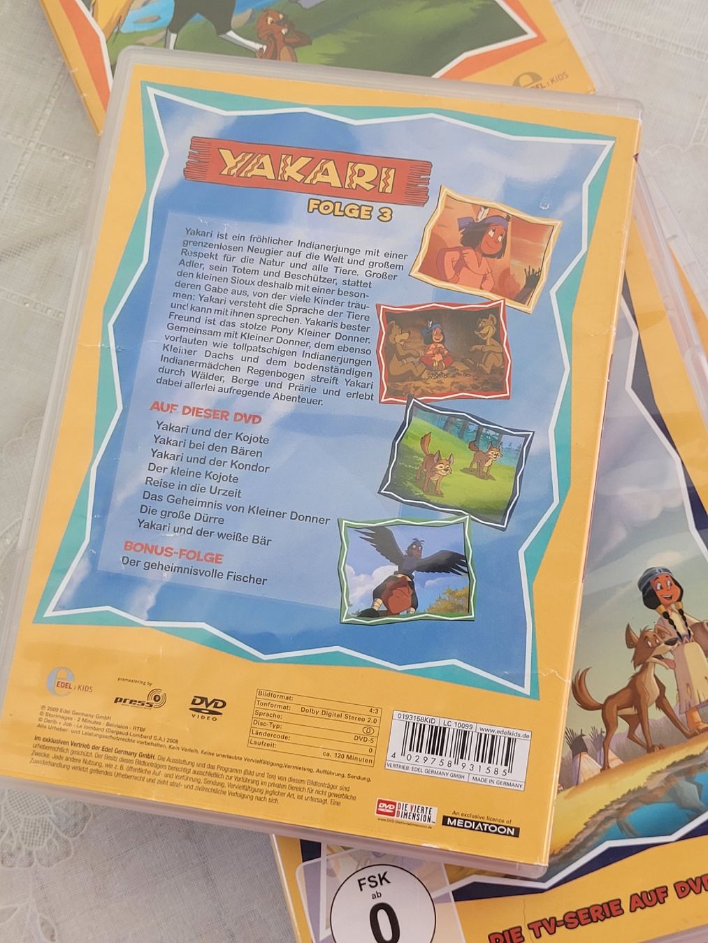Alle DVDs: Neuwertig 5x YAKARI DVD Kinder – Neu (gemäss Beschreibung) aus Buttikon SZ von Renco 4
