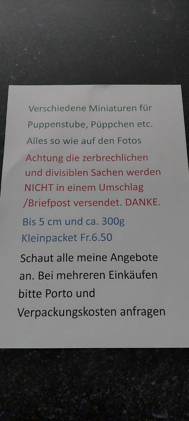 Puppen: Puppenkleidchen Klein sauber  – Gebraucht aus Muri AG von nindo1 1