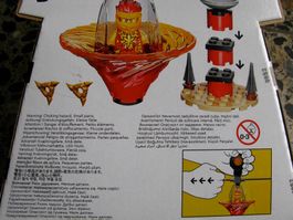 Lego Ninjago Spinner Set 70688 rot  Briefpost