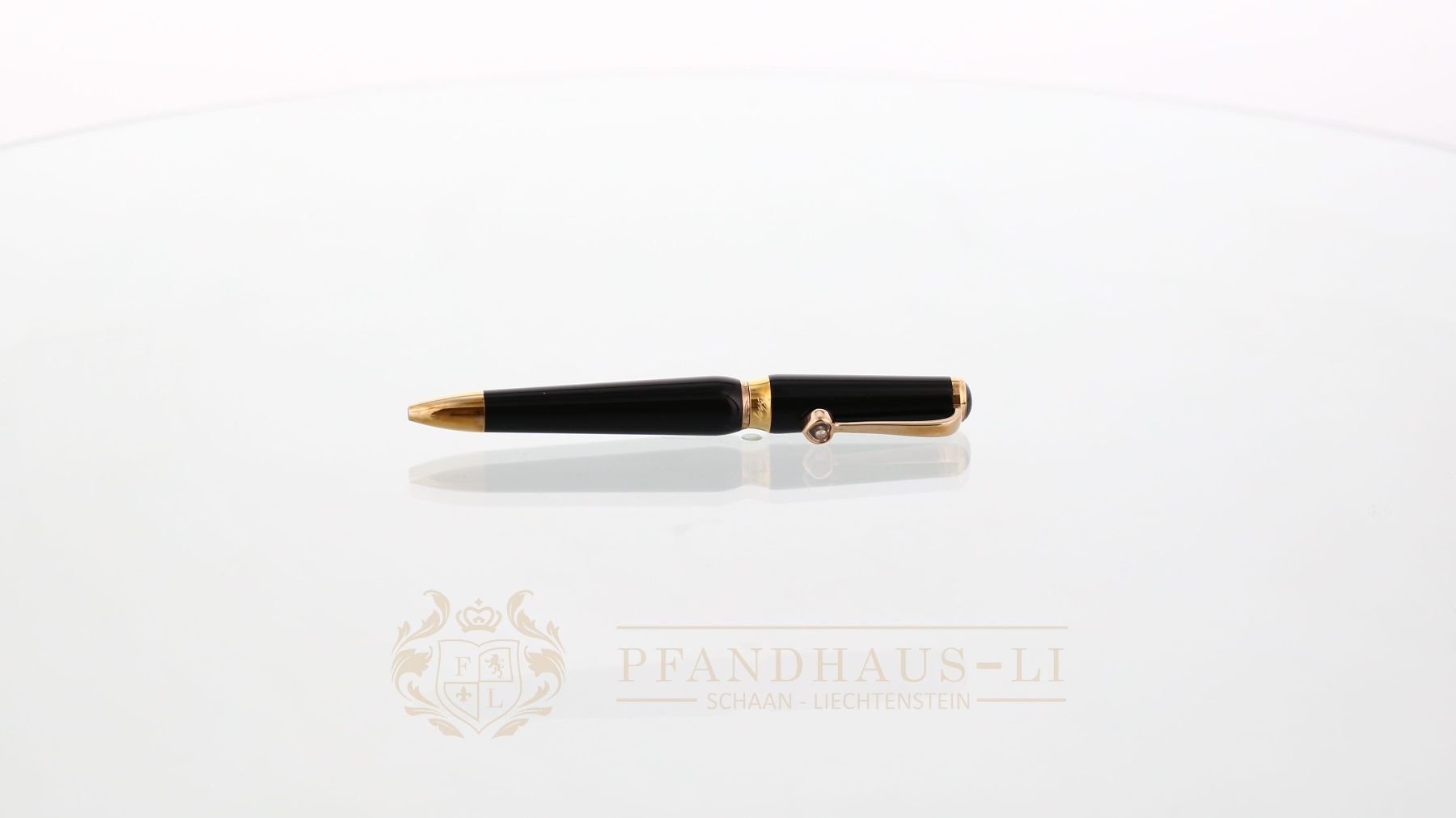 Chopard Penna & Evidenziatori: Chopard Happy Diamonds Kugelschreiber unbenutzt – Nuovo (secondo la descrizione) da Schaan venduto da Pfandhaus-LI 4