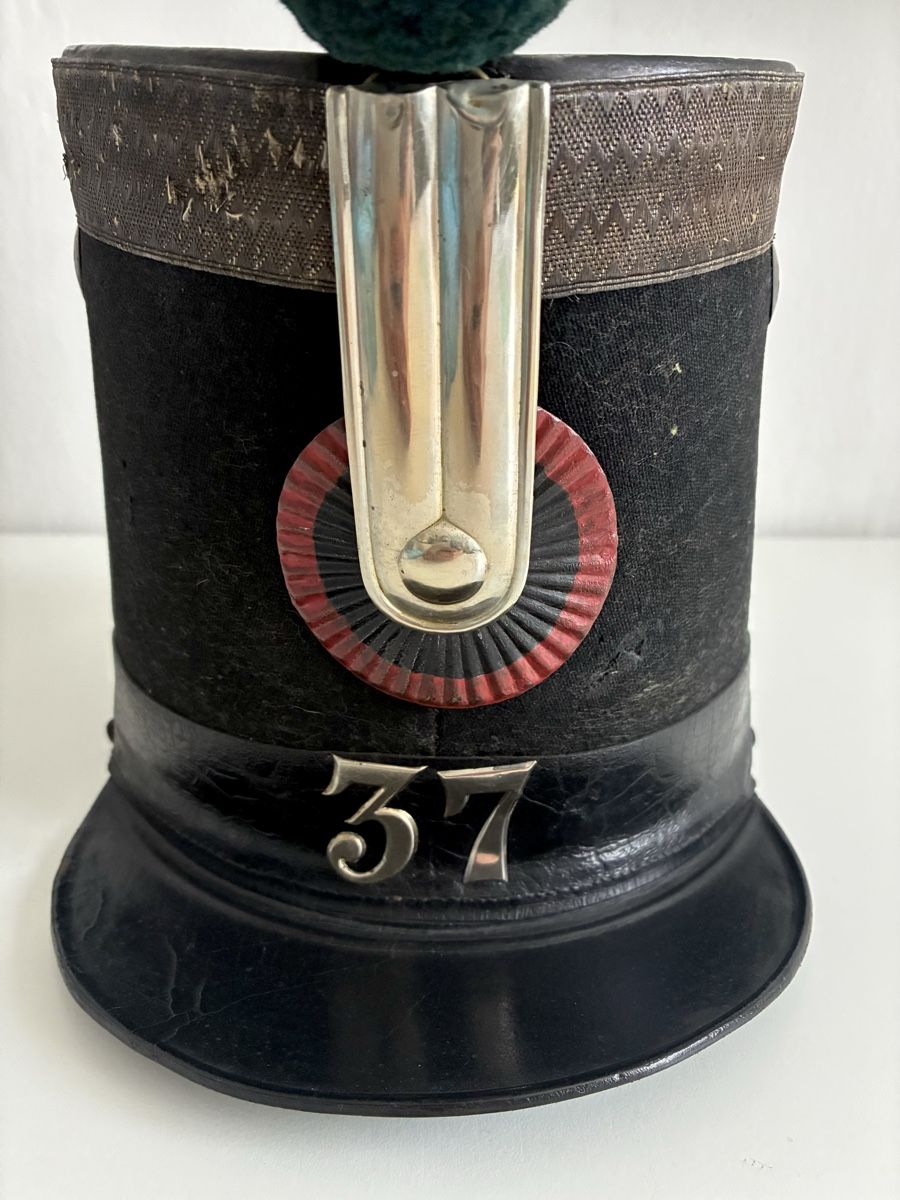 Schweizer Armee Uniformi: Tschako Bern 1842 Offizier – Usato da Gutenswil venduto da Antiques77 1