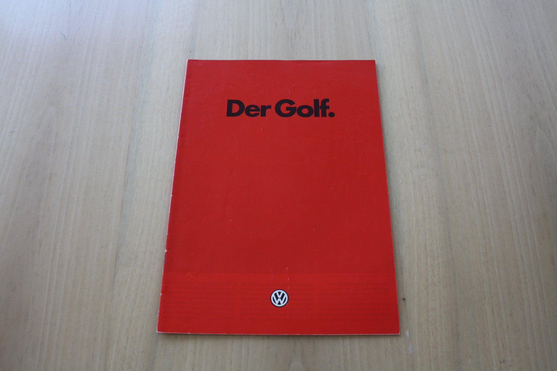 VW Dokumente: VW Golf II Prospekt 8/1984 – Gebraucht aus Wikon von erwin400