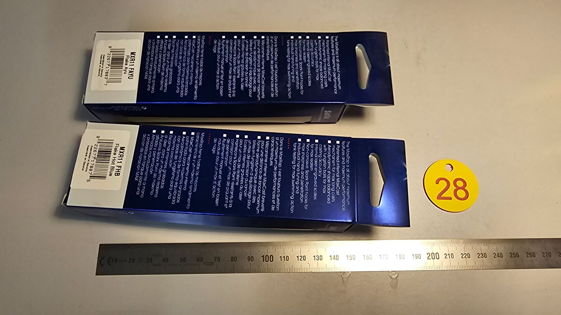 Rapala Esche: 2 Rapala Maxrap Köder, neu & OVP, Top Zustand, Max Casting – Nuovo e nell'imballaggio originale da Abtwil SG venduto da Fischerei_Artikel 2