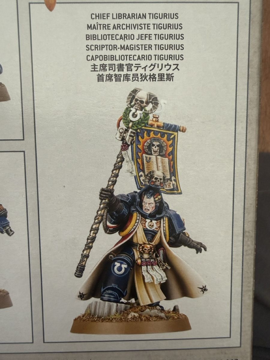 Modellbausätze & Standmodelle: NOS Chief Librarian Tigurius Warhammer space marine – Neu und originalverpackt aus Zürich von fed_5zp9