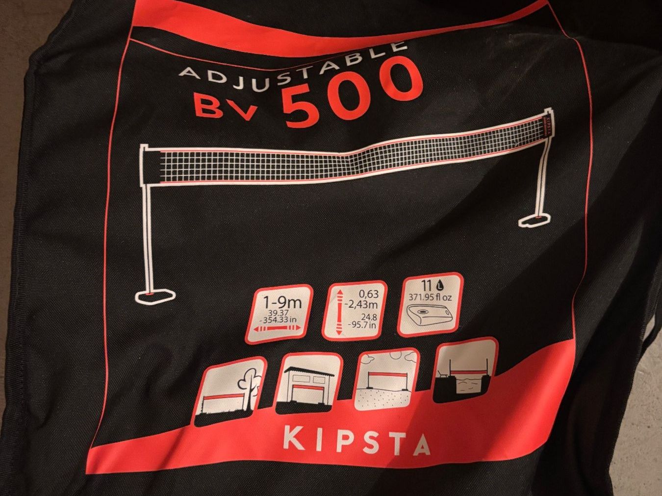 Palloni: Kipsta BV 500  Volleyballnetz – Usato da Bern venduto da West73 1