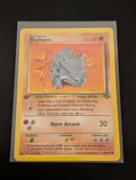 Pokemon Rhyhorn 61/64 First Edition