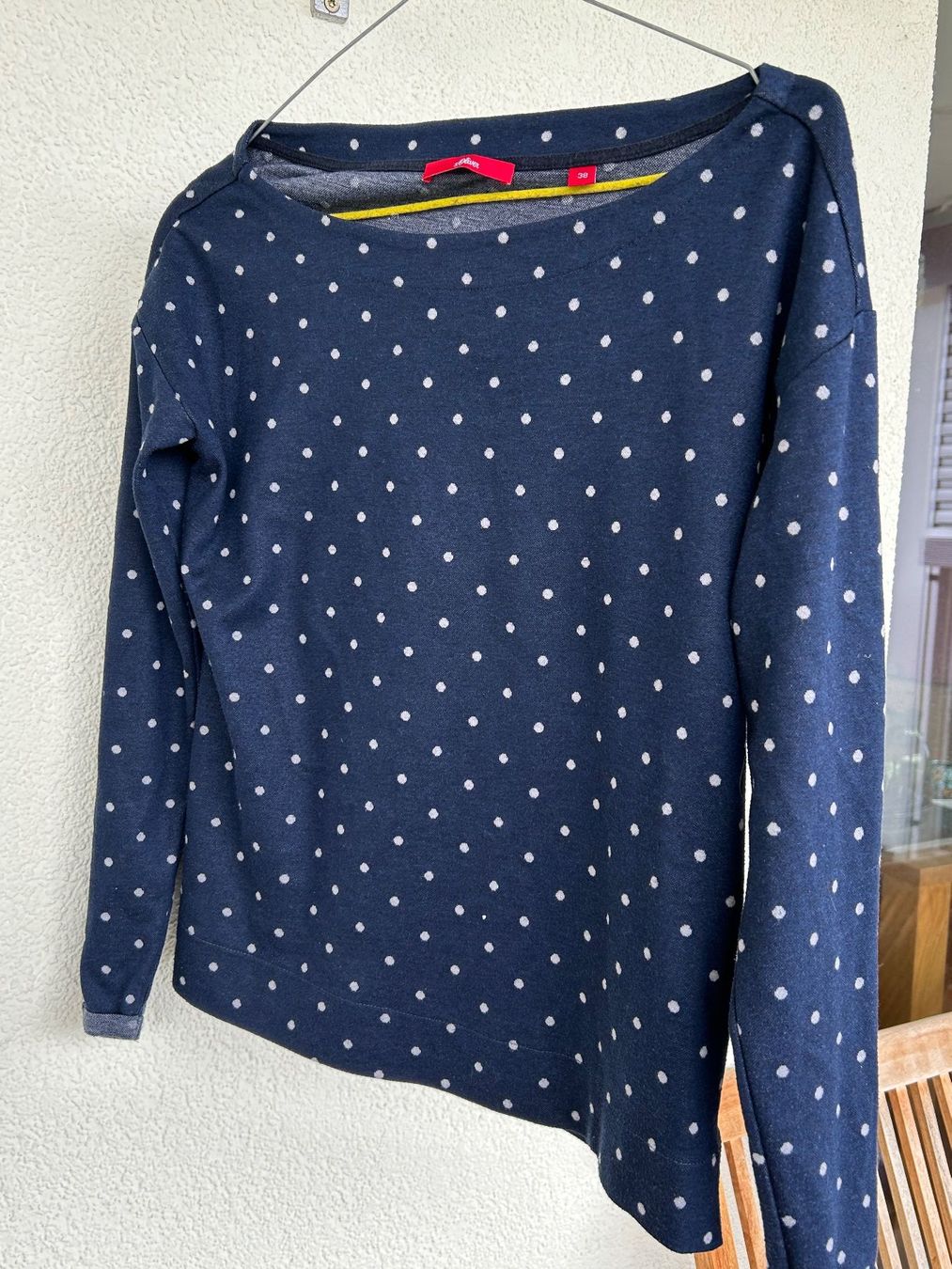S.Oliver T-shirt: Getupftes Langarmshirt – Usato da Zürich venduto da silbe4