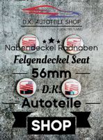 Seat 56mm Nabendeckel Radnaben Radkappen Felgendeckel Neu
