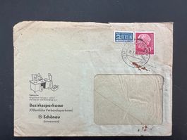 Brief Firmeneintrag 1931 Steuermarke fleckig  D  (G183)