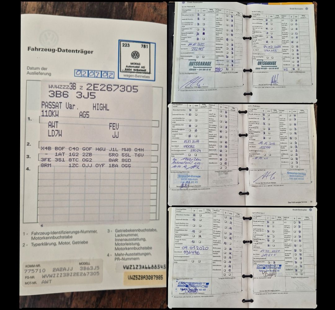 VW Automobili: 2002 VW Passat 1.8T 150PS, Ohne MFK – Usato da Beringen venduto da Zsuzsi94 8