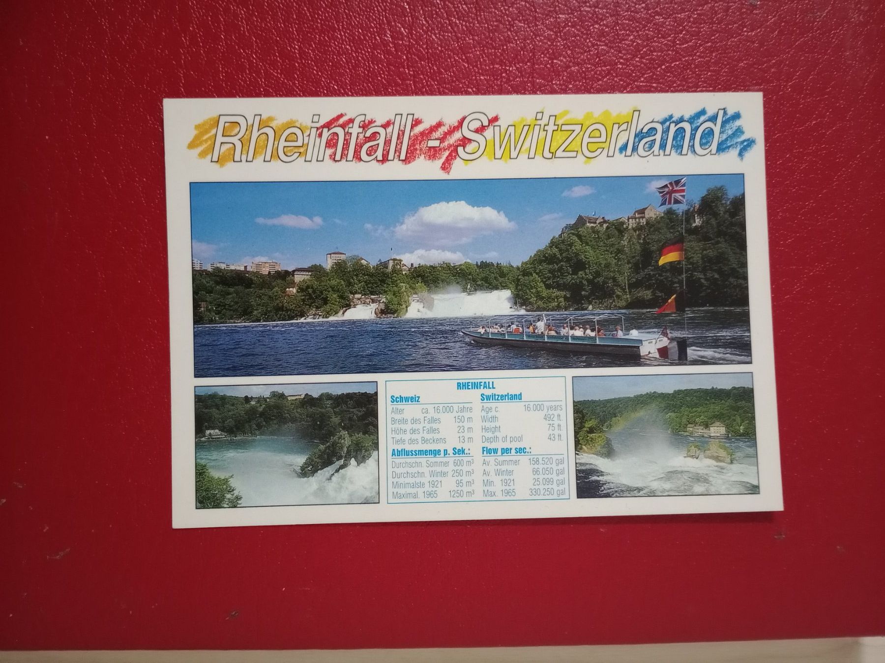 Cartoline postali: Rheinfall mehrbildrig – Usato da Küttigen venduto da Melisch1000