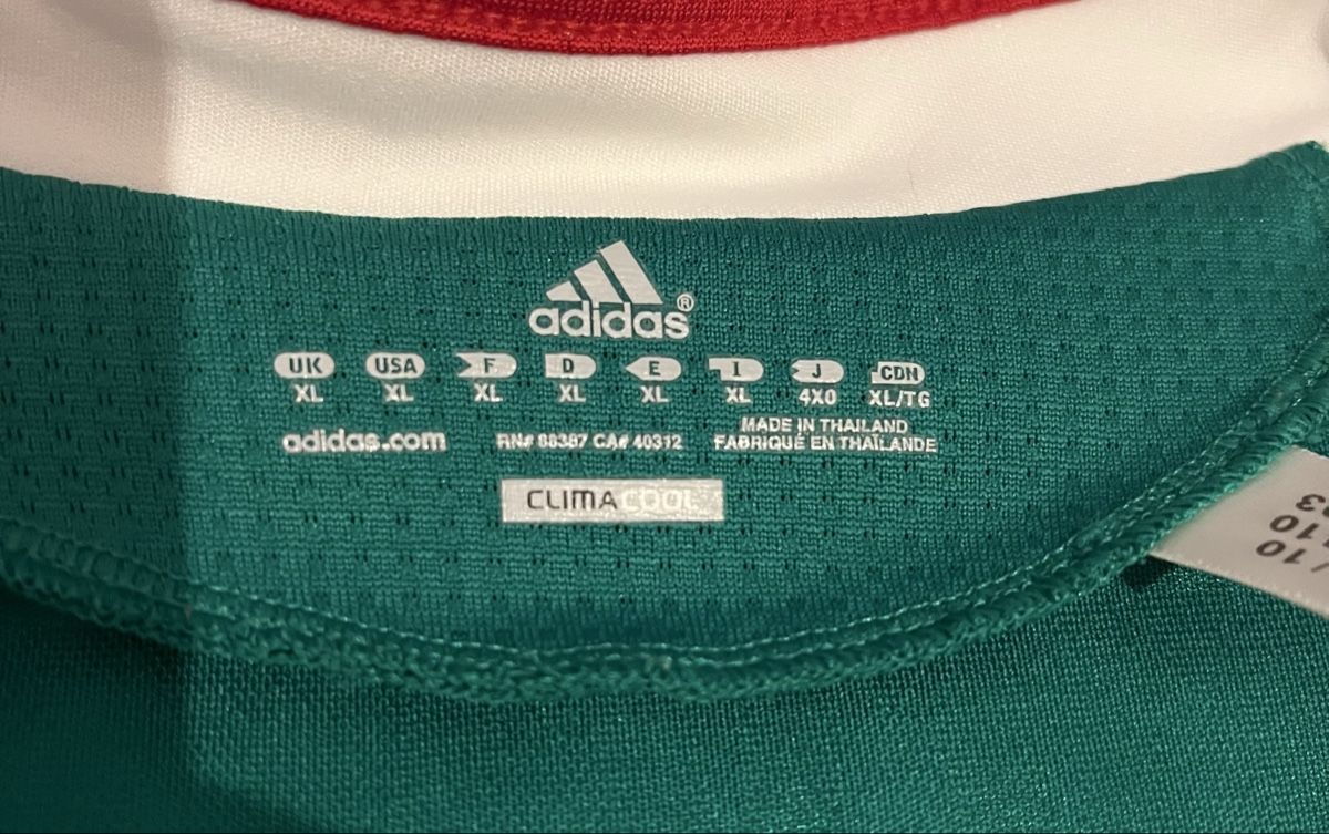 Adidas Leibchen & Hosen: Trikot Mexico WorldCup 2010 – Gebraucht aus Erde von Guix1892 3