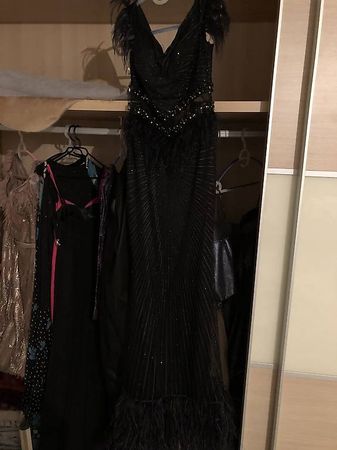 Festkleid schwarz Gr. S