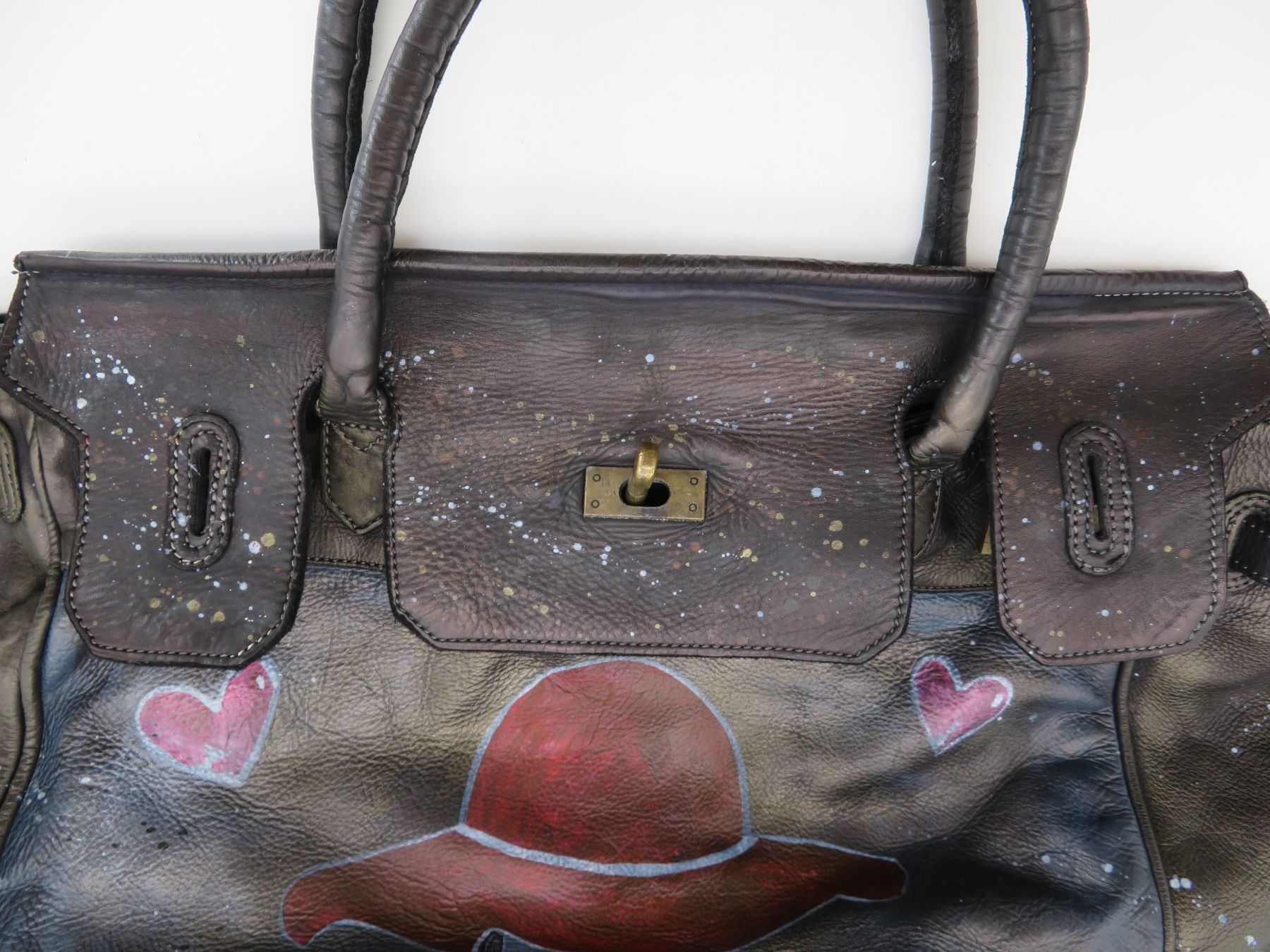Borse da donna: Echtleder Handtasche Birkin-Stil – Usato da Reinach BL venduto da WBZ-Flohmarkt 2