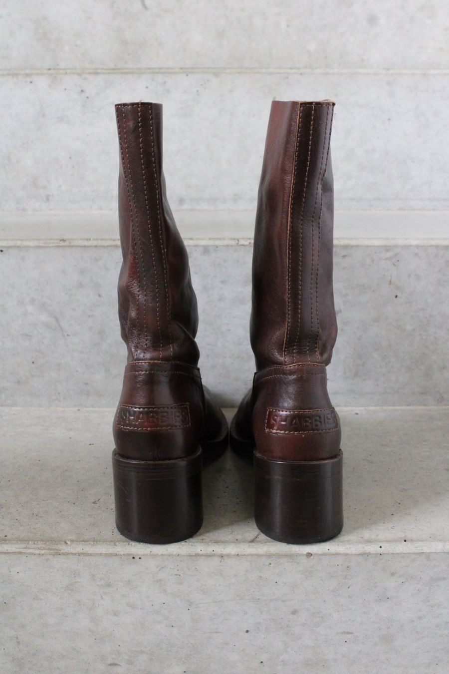 Navyboot Scarpe da donna: Shabbies Amsterdam Boots – Usato da St. Gallen venduto da look-twice 4