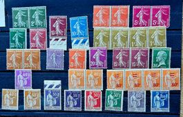 FRANCE timbres anciens neufs ** - à voir !
