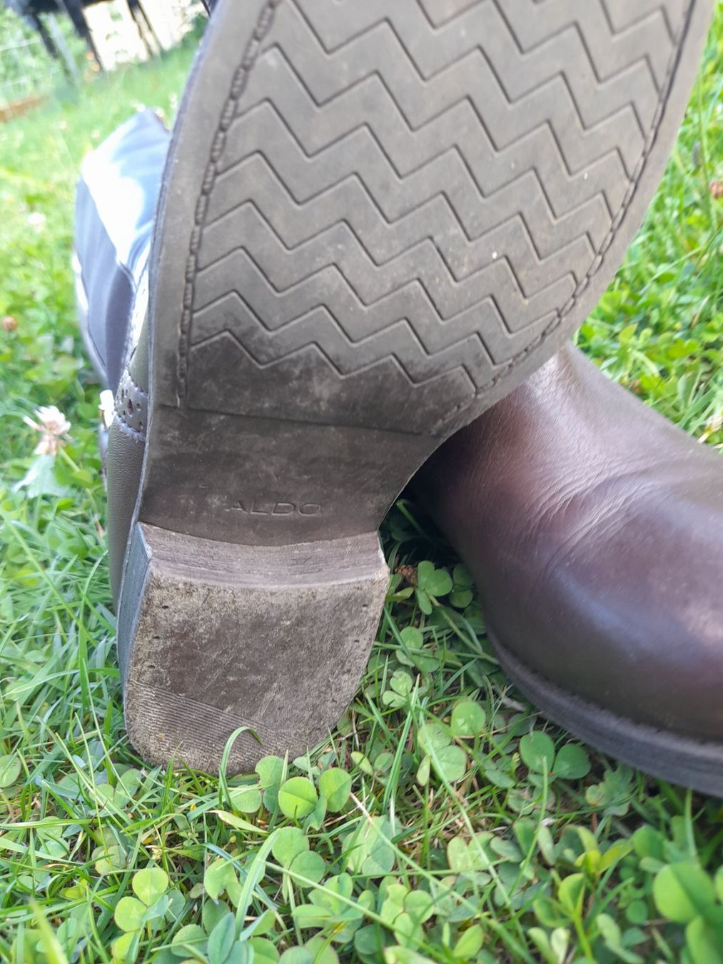 Aldo Damenschuhe: Bottes hautes ALDO marron, taille 36 – Gebraucht aus Les Geneveys-sur-Coffrane von papoute 1