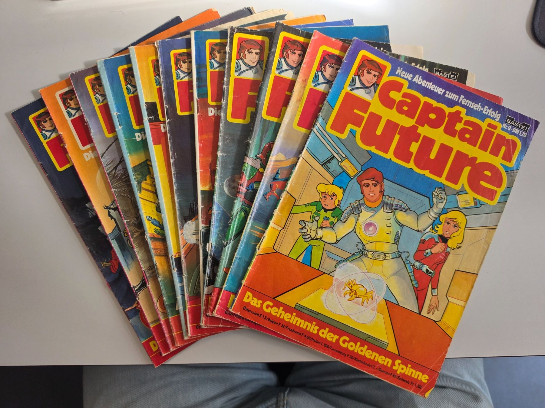 Comics: Captain Future Sammlung, 12Stk., øZ3 – Gebraucht aus Winterthur von Bratwurstbrater