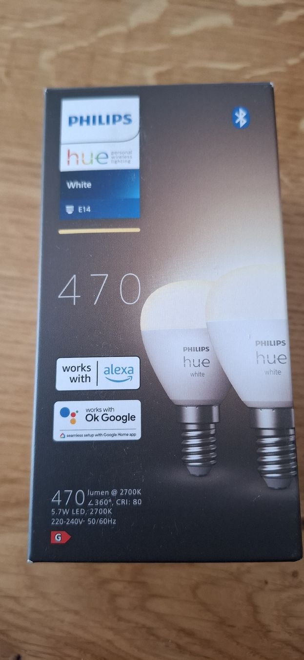 Philips Lampen: Philips Hue Lampe E14 470lm 2Stk neu – Neu und originalverpackt aus Guntershausen von Jtattoo
