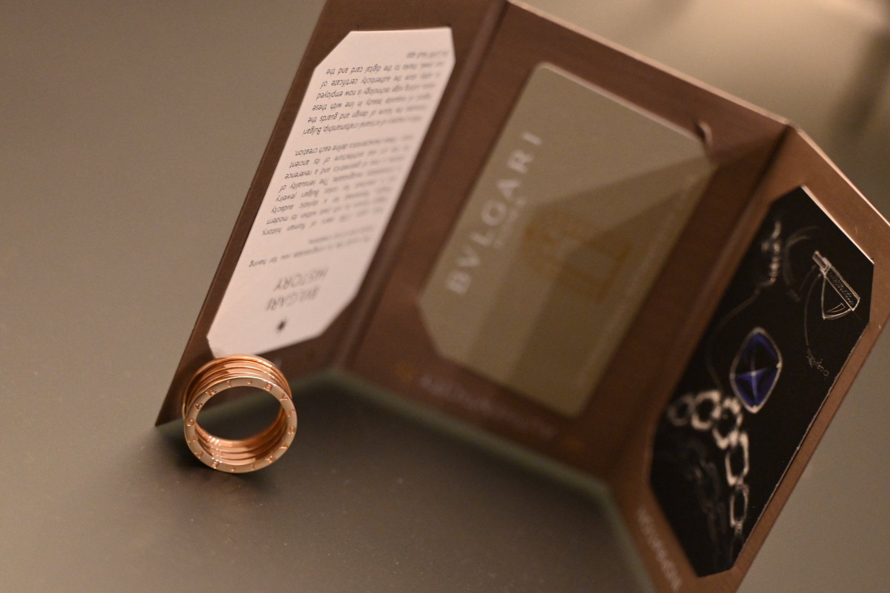 Bulgari Ringe: Original BVLGARI B.zero1 Ring Roségold 750 Gr. 54 – Gebraucht aus Sursee von LuzernSelect 1
