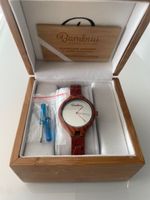 Bambuu Herren Holzuhr mit Lederarmband - Top Zustand! (57)